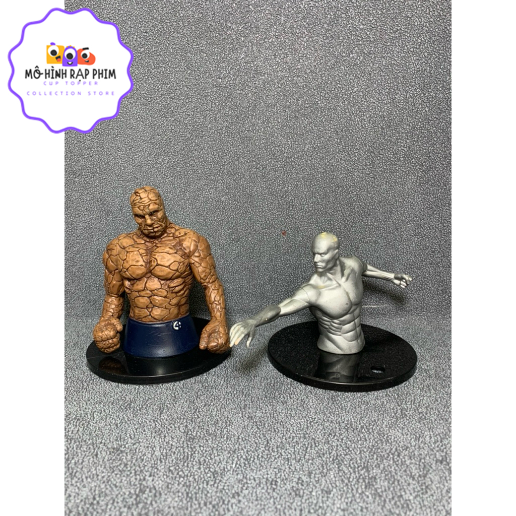 MÔ HÌNH RẠP PHIM, CUP TOPPER FIGURE FANTASTIC FOUR 2005