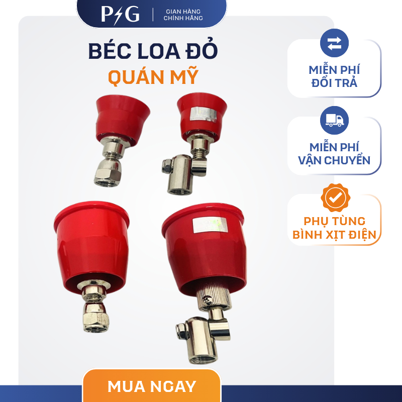 Béc tưới cây loa xoay dùng phun thuốc hàng Đài Loan | Béc phun xịt thuốc | Loại tốt | Hiệu Quán Mỹ