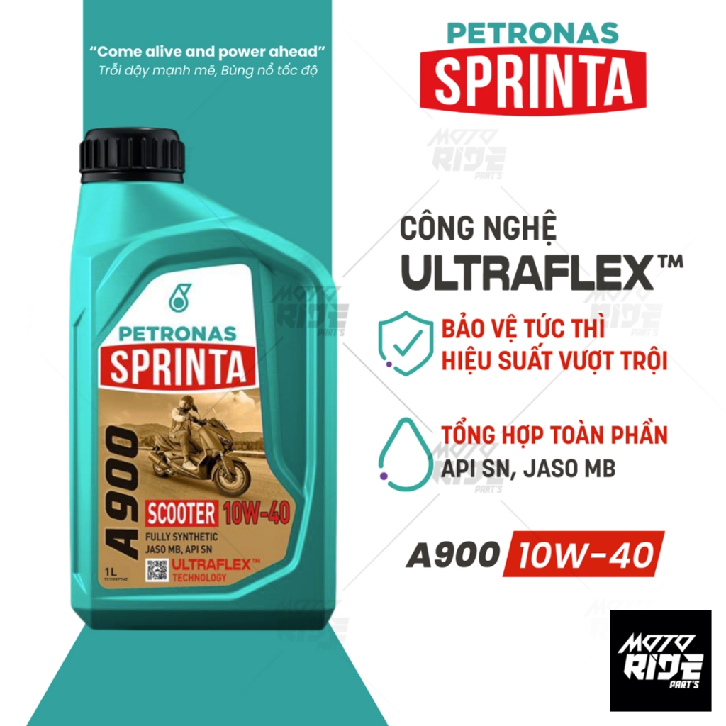 PETRONAS SPRINTA A900 / F900 NHỚT ĐỘNG CƠ TỔNG HỢP 10W-40 4T