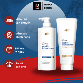  Dầu Gội  Xả Dove phục hồi hư tổn Thái Lan 370-380ml  Mẫu Mới   