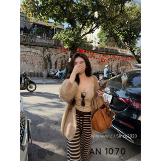  Set Len 3 Món Quần Kẻ Khánh Lê Siu Cấp  Sẵn Ship  