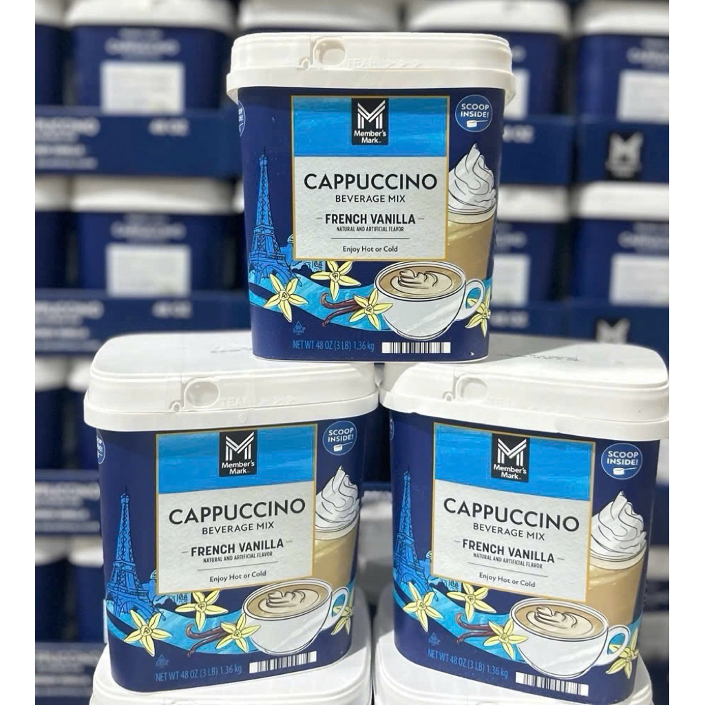 Bột Capuchino French Vanilla Member's Mark 1,36kg( Cappuccino )