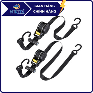 Dây cảo hàng thu dây tự động, 2 móc, siêu bền chắc, nhiều kích thước, chính hãng Nikita