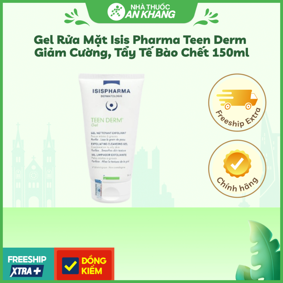 Gel rửa mặt Isis Pharma Teen Derm 150ml