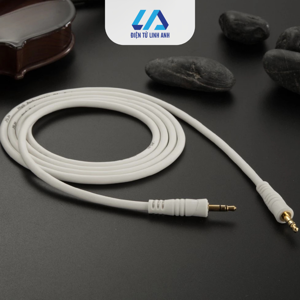 Dây line hai đầu 3.5 dài 1m8 - Linh Anh Audio