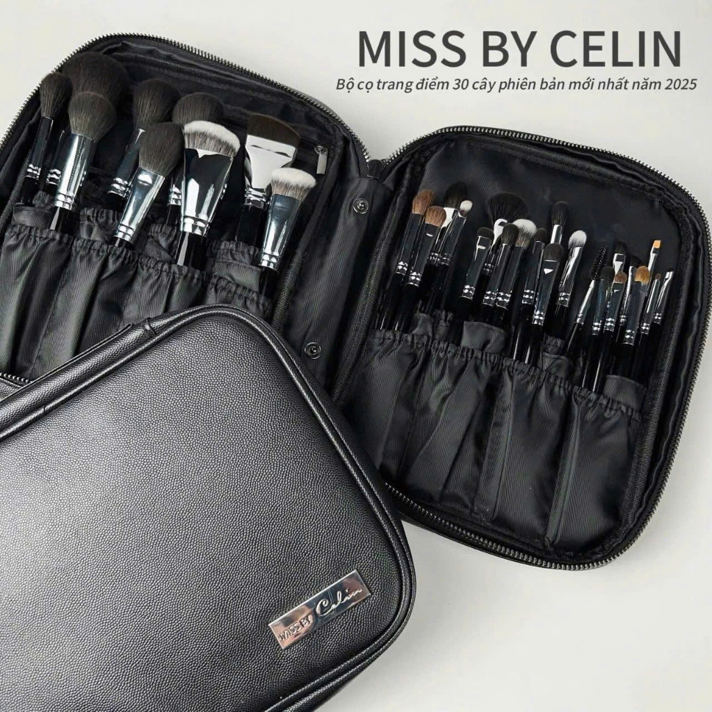Bộ Cọ CELIN 30 cây (miss by celin) bộ cọ makeup chuyên nghiệp