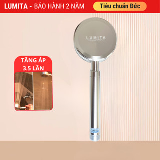  Vòi hoa sen tắm tăng áp LUMITA VS4 siêu mạnh chất liệu nhôm bền bỉ chống xước chống va đập 