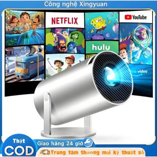 Máy chiếu mini HY300 Pro 4K bluetooth5.0 Full  Android11 projector WiFi6 1080P máy chiếu phim Netflix YouTube
