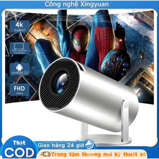 Máy chiếu mini HY300 Pro 4K bluetooth Full HDMI Android11.0 projector WiFi6 1080P máy chiếu phim Netflix YouTube