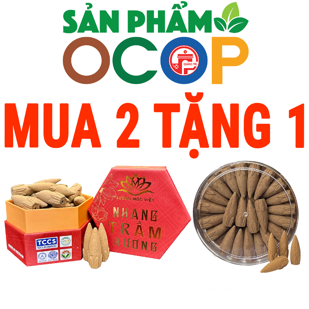 Nụ trầm hương cao cấp búp sen xông nhà thơm phòng sạch chất lượng OCOP, ISO 9001 - Xưởng Mộc Việt