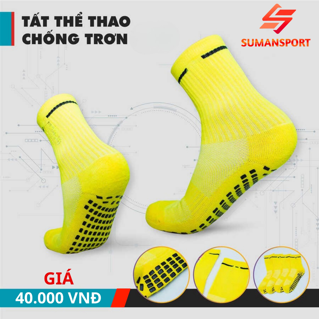 Tất đá bóng trẻ em- người lớn chống trơn thể thao cầu lông pickleball ,tất đá banh sân cỏ nhân tạo hàng cao cấp .