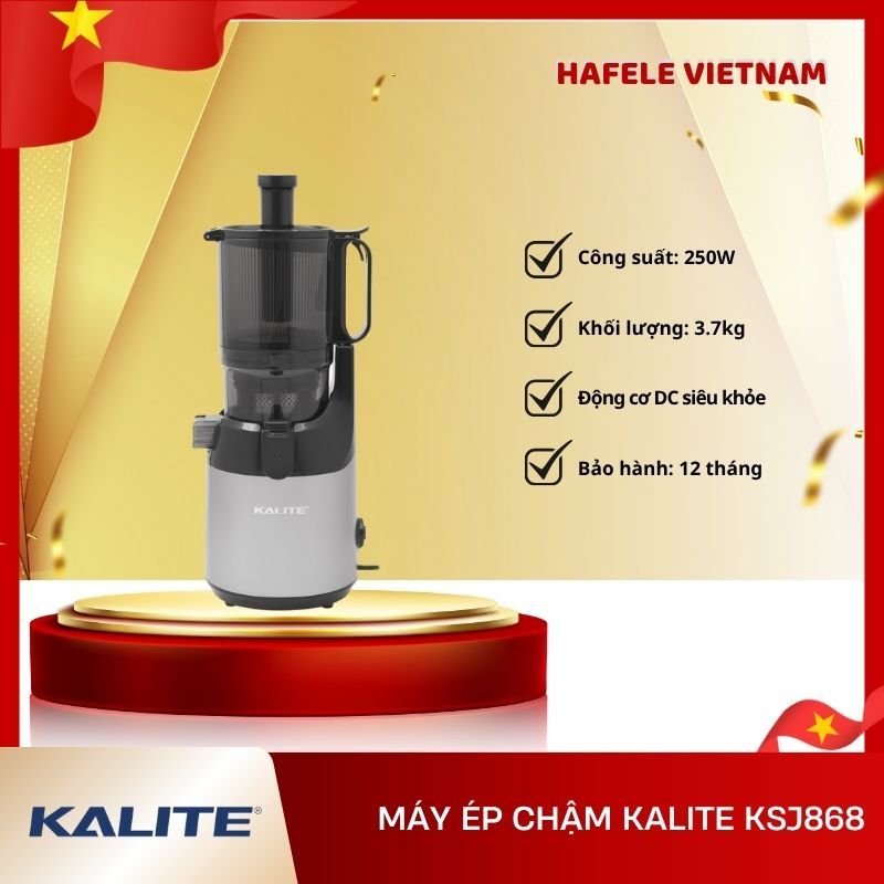 Máy Ép Chậm Cao Cấp KALITE KSJ868 – Tích hợp làm kem – Vệ sinh nhanh chóng - FEM