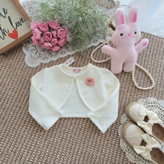  Áo khoác nhẹ bé gái dệt họa tiết ren khoác lửng xinh 💝 