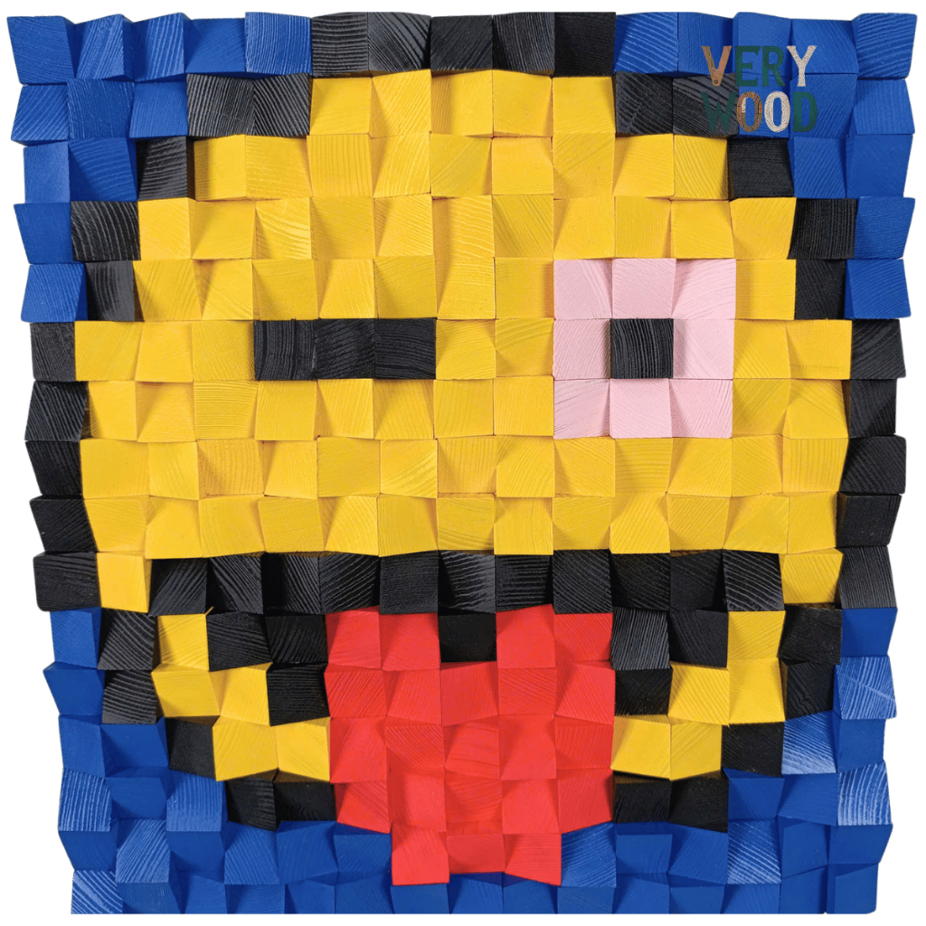 Tranh Mosaic Gỗ Decor Tranh Trang Trí Phòng Ngủ Cho Bé