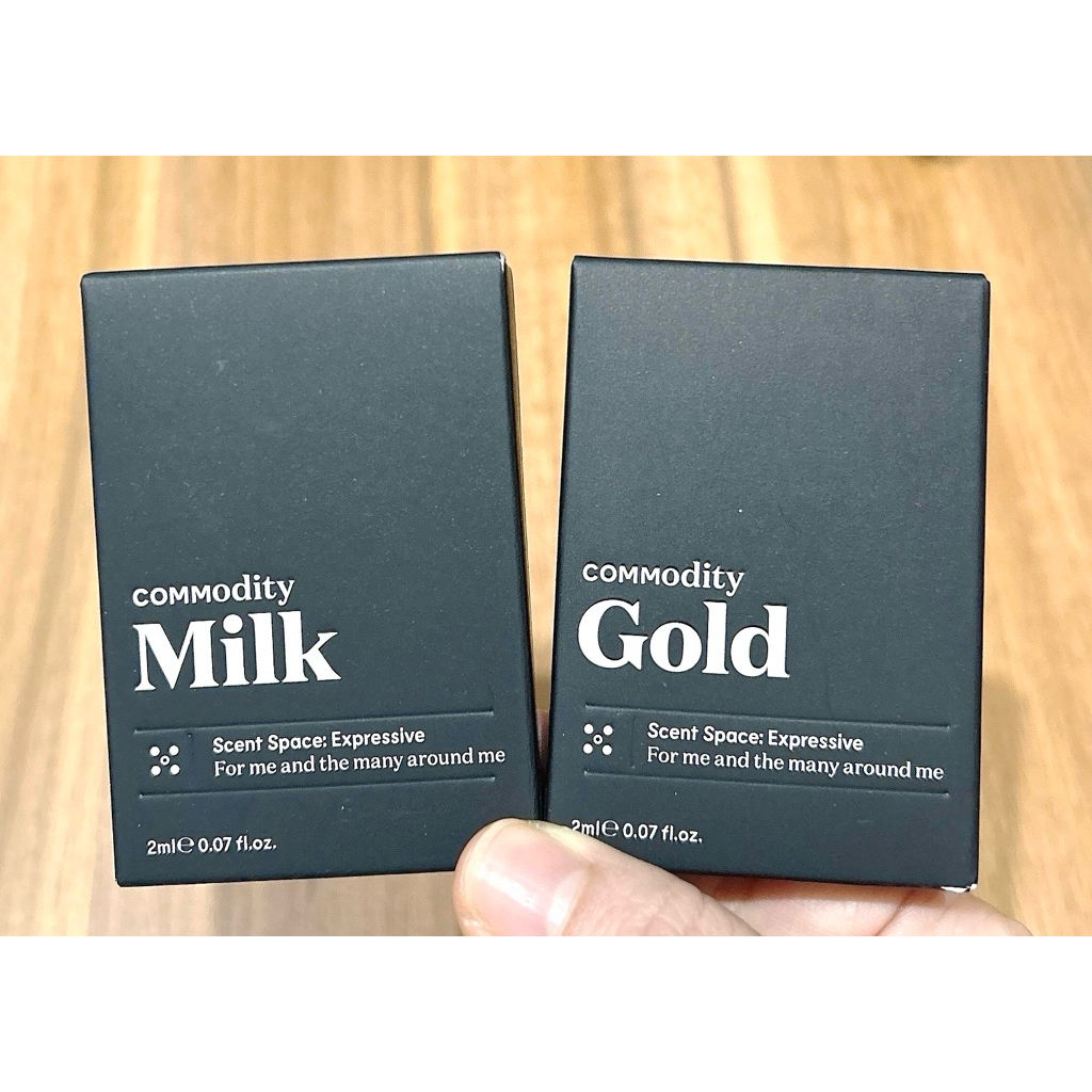 Vial - Nước hoa Commodity MILK VÀ GOLD Expressive 2ml