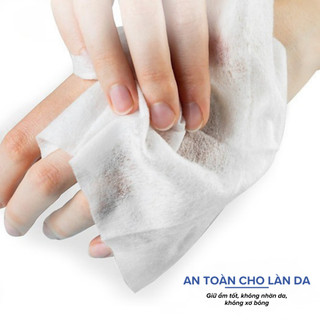 Combo 3 Gói Khăn Ướt Em Bé Nuna 30 Miếng Gói Nhỏ Tiện Lợi Bỏ Túi Không Cồn Paraben Chiết Xuất Lô Hội An Toàn Cho Bé