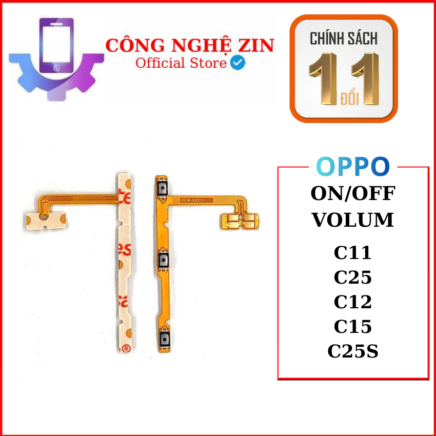Dây Nguồn ON/OFF + Âm Lượng VOLUM OPPO REALME C11 /C25 /C12 /C15 /C25S