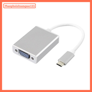 Cáp Chuyển Đổi Type-C Sang HDMI VGA – Cable USB 3.1 Type-C To HDMI VGA Cho MacBook, Laptop,...