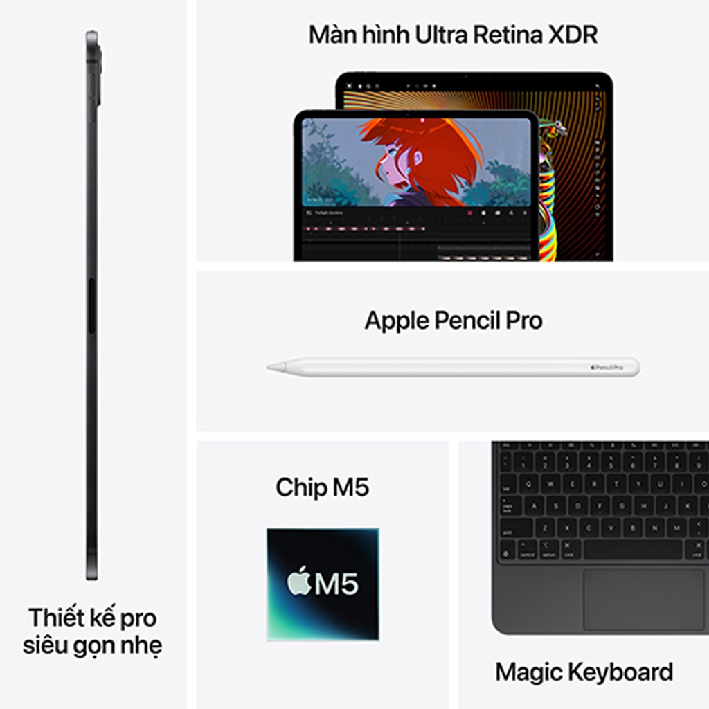 iPad Pro M5 11 inch WIFI 256GB Chính hãng | BigBuy360 - bigbuy360.vn
