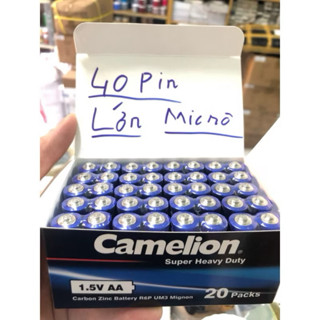  Hộp 40 viên Pin CAMELION AA - AAA Chính Hãng Công Ty Nhập Khẩu 