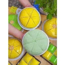 100 HỘP NHỰA H23 TRÒN ĐỰNG BÁNH CREPE SẦU RIÊNG - SIZE 13CM
