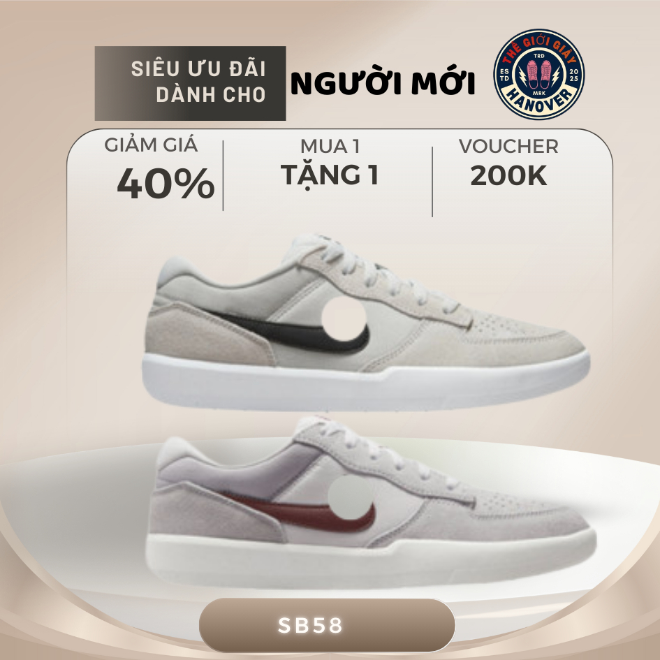 Giày _Nike SB Force 58 ‘Light Smoke Burgundy’ FQ7637-001 chính hãng cho nam nữ