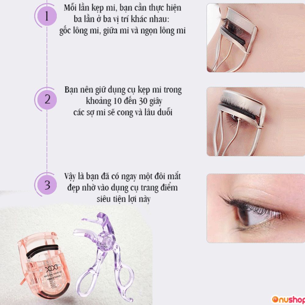 Ảnh 10 của Dụng cụ uốn cong lông mi BEABIAI bấm mi tự nhiên chất lượng cao bằng bạc cao cấp