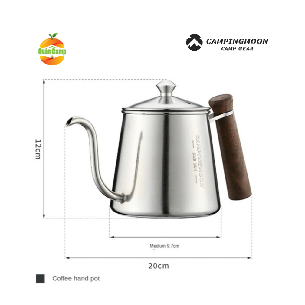 Ấm rót pour over coffee Campingmoon SW-3