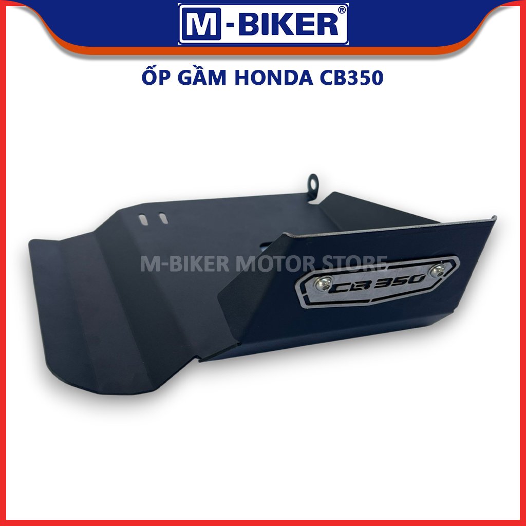 M-Biker | Ốp gầm CB350, Bảo vệ gầm CB350, Tấm ốp bảo vệ gầm xe CB350 cắt laze uốn chấn CNC cho CB350