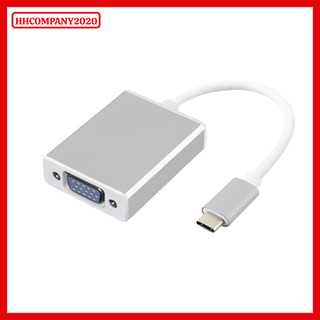 Cáp Chuyển Đổi Type-C Sang HDMI VGA – Cable Type-C To HDMI VGA Cho MacBook, Laptop,...