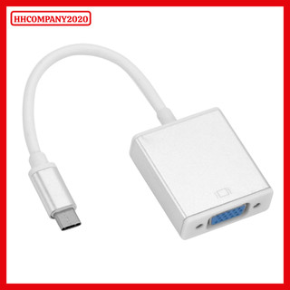 Cáp Chuyển Đổi Type-C Sang HDMI VGA – Cable Type-C To HDMI VGA Cho MacBook, Laptop,...