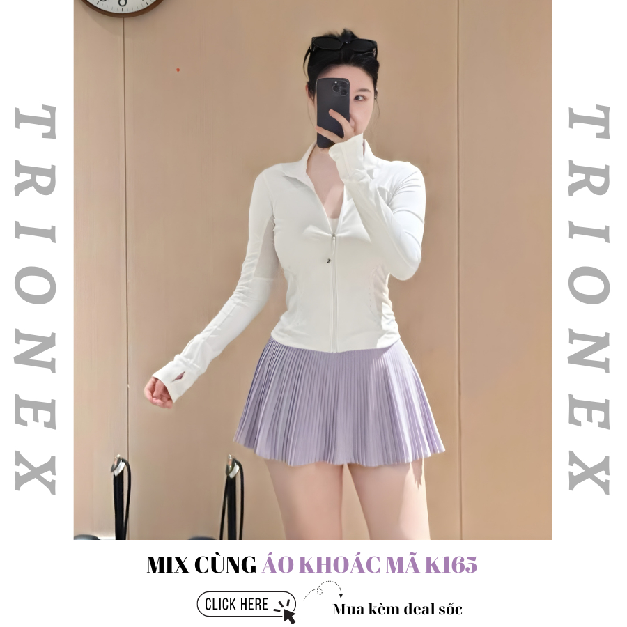 [K156-Xả kho giá tốt] Váy thể thao nữ TRIONEX, váy cầu lông tennis pickeball nữ bên trong có lót | BigBuy360 - bigbuy360.vn