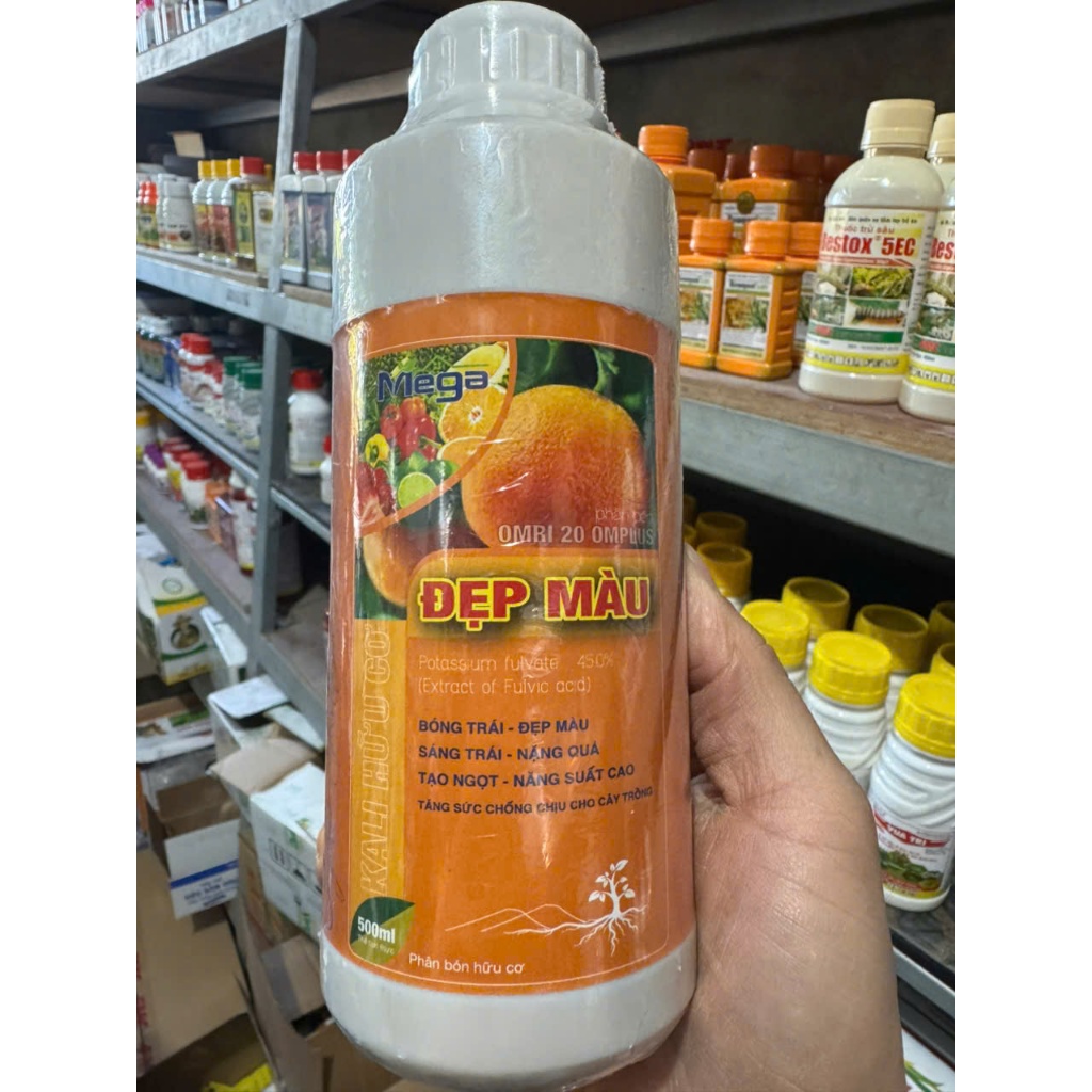 Phân bón siêu Kali hữu cơ (chai 500ml) Kali nước Onganic