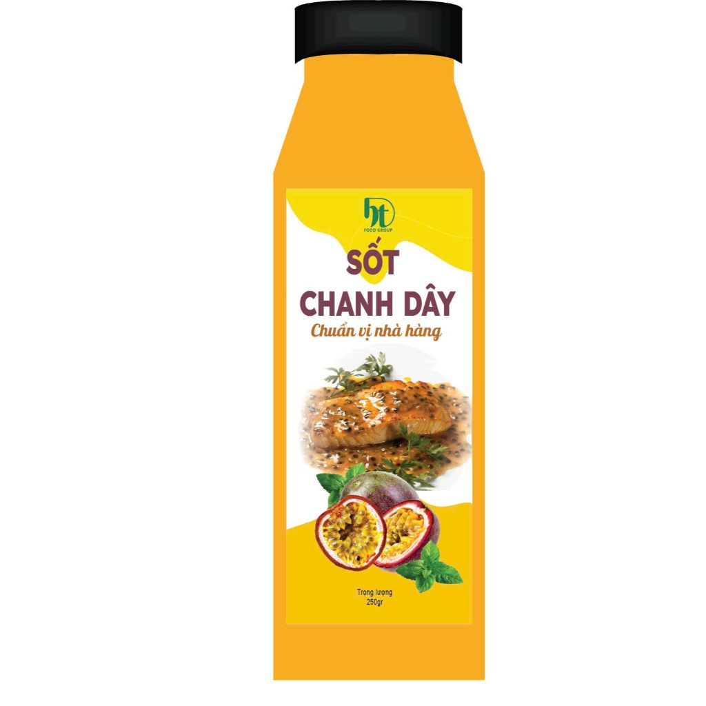 Sốt chanh dây chuẩn vị nhà hàng, Sốt chanh leo trộn salad, Tôm, Cá Hồi sốt chanh dây, Sốt chấm hải s