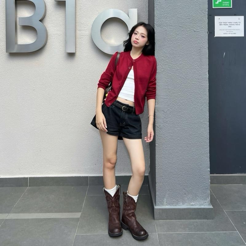 Calem.Club - Áo khoác Cardigan SIMPLE Ver 1 chất len mịn Premium form unisex nam nữ thu đông phong cách hàn quốc | BigBuy360 - bigbuy360.vn