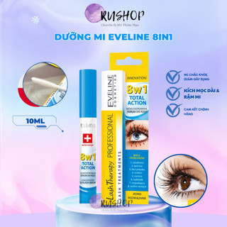  Dưỡng mi Eveline 8in1 - Dưỡng dài dày & cong mi Eveline 