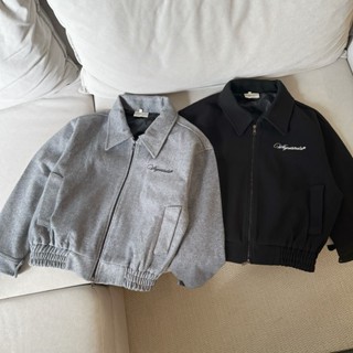  WNS JACKET LOGO - Áo Khoác Dạ Tweed Form Boxy Unisex WNS chính hãng 