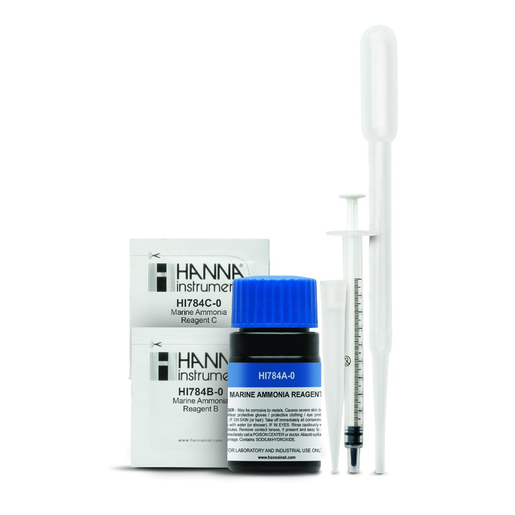 Thuốc Thử Amoni Dùng Cho Checker HI784 Đo Amoni Trong Nước Mặn, 25 Lần Đo, HI784-25