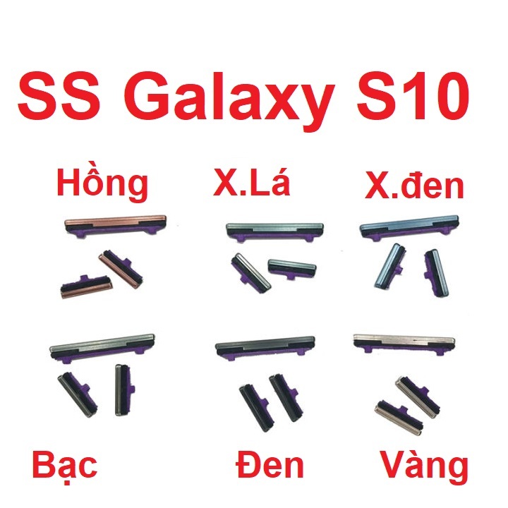 Nút Bấm Nguồn Ngoài Samsung Galxxy S10 Bixby Mở, Điều Chỉnh Tăng Giảm Âm Lượng