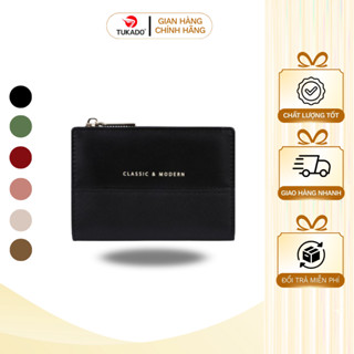 Ví Nữ Ngắn Mini Cầm Tay Chính Hãng TAILIAN Trẻ Trung Da Cao Cấp Cực Đẹp TL76 - Tukado