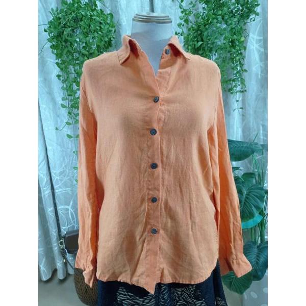 DIVIDED H.M thanh lý - Áo sơ mi tay dài bymo - SIZE L