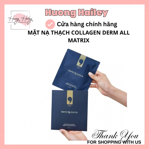 [ DUTY FREE] MẶT NẠ THẠCH COLLAGEN DERM ALL MATRIX