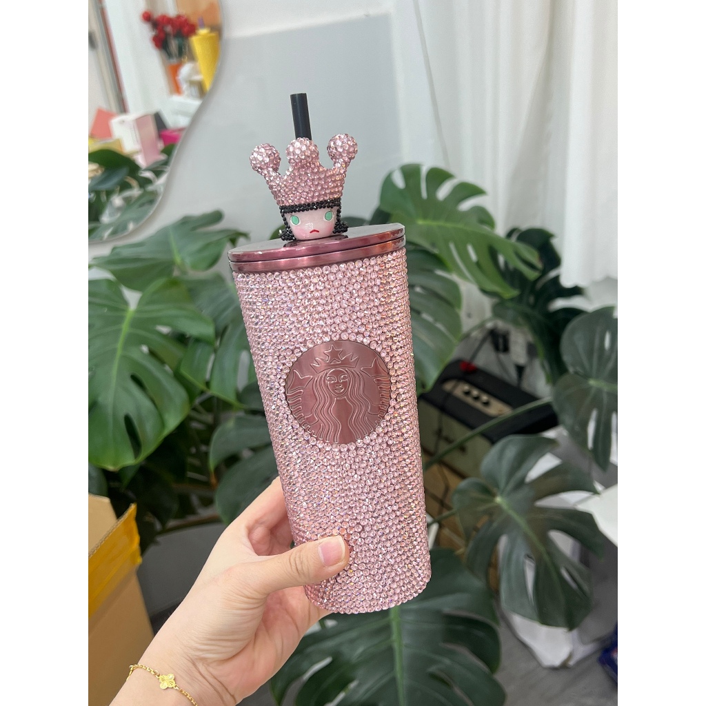 TOPPER ROYAL MOLLY ĐÍNH ĐÁ TRANG TRÍ LY STARBUCKS ĐỘC QUYỀN LYDOMGIACAO