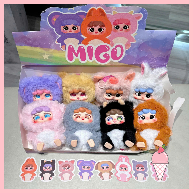 [Hỏa tốc] Blindbox Migo Forest Party Migo Rừng Happy Ghost chính hãng