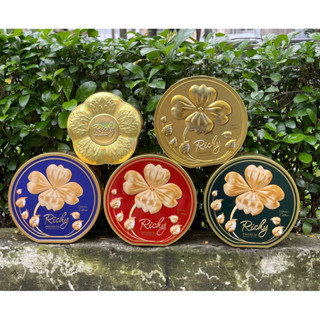  Bánh quy cookies Richy Tomi hộp thiếc lộc vàng 156gr  Date 2 2027  