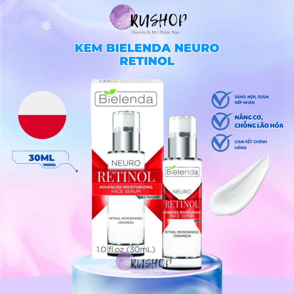 BIELENDA SERUM CH.ỐNG LÃO HÓA RETINOL