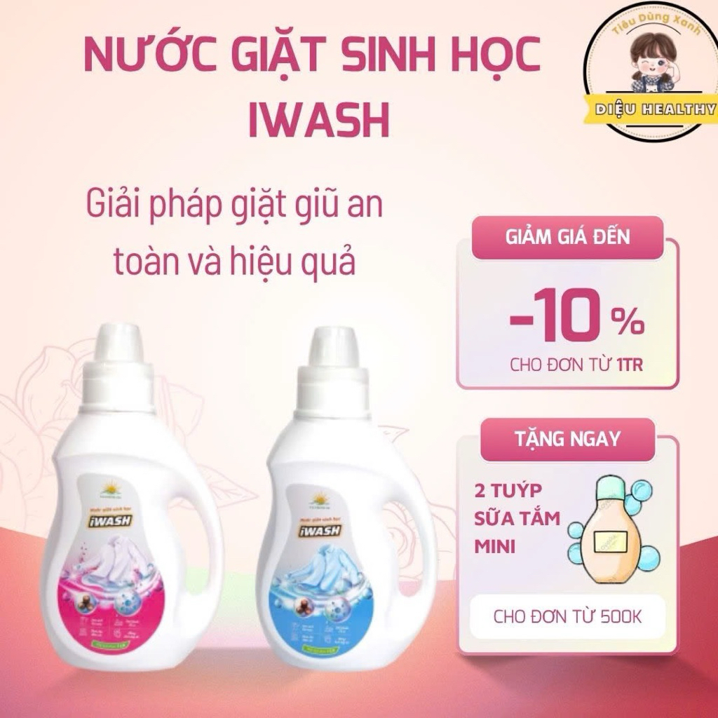 Nước Giặt Sinh Học Iwash