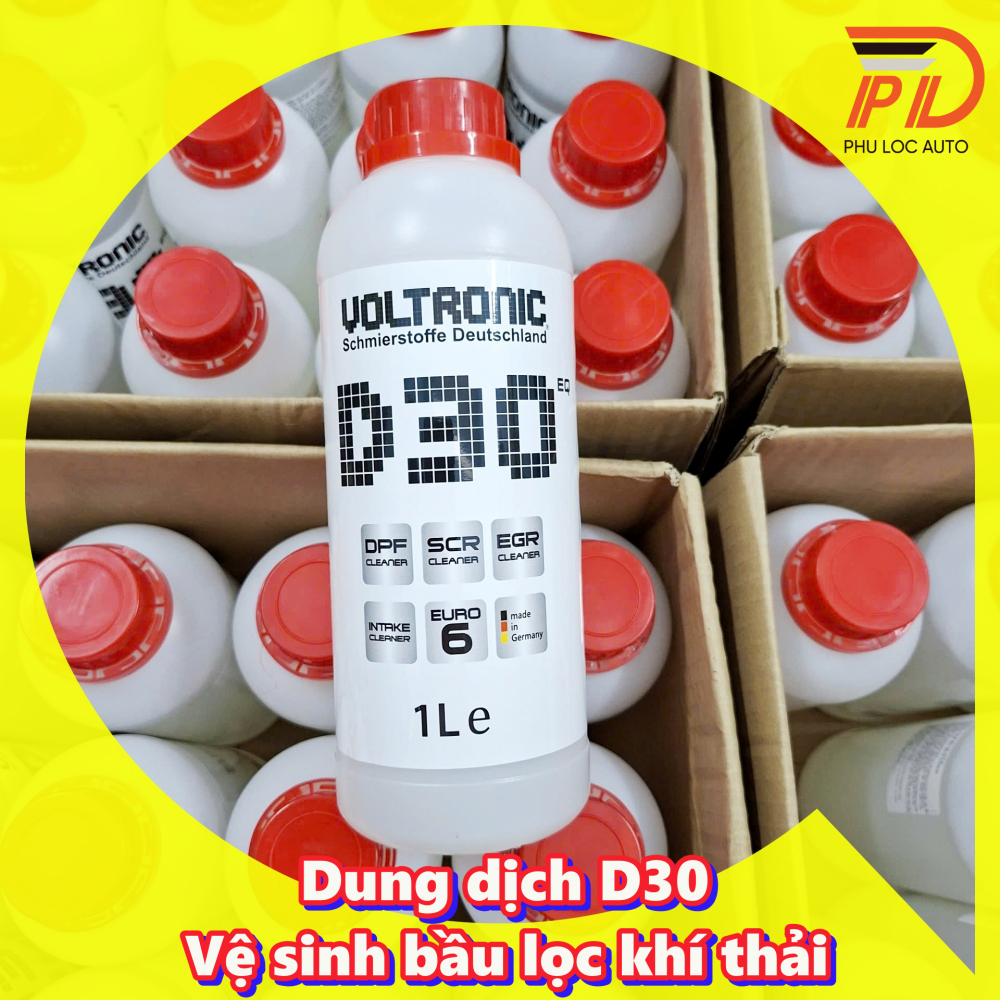 D30 dung dịch vệ sinh bầu lọc khí thải xe ô tô xe tải động cơ xăng, dầu diesel hàng chính hãng ( cha