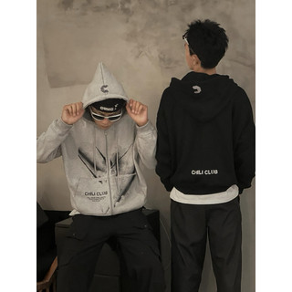 Áo Hoodie Zip Inside CHILICLUB (form Boxy)