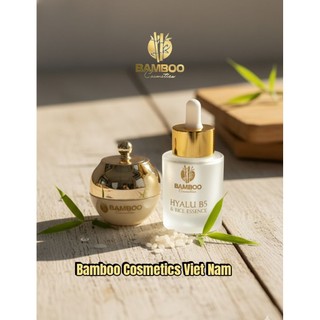  🔹️Combo🔹️ Kem Face Lụa + Serum B5 Bamboo – Dưỡng Trắng Phục Hồi Da 